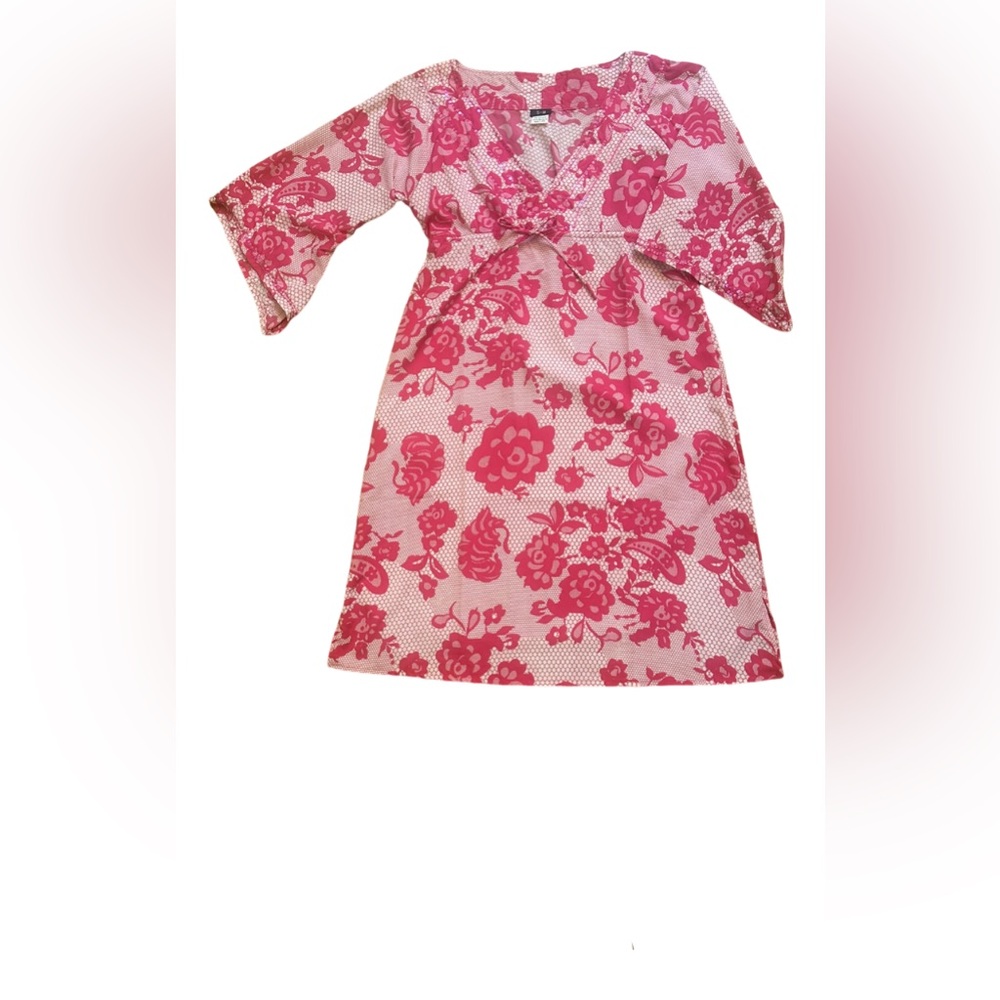 Pink Floral Dress